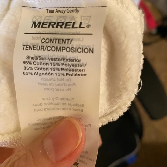 New with tags ladies white hooded sweatshirt by Merrell size XL - Picture 9 of 11
